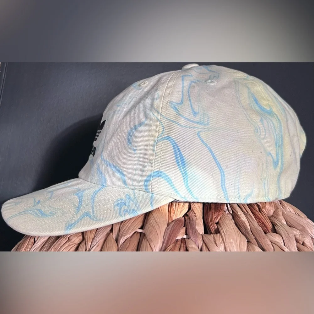 Adidas Men's Originals Relaxed Marble Wash adjustable Fit Hat Multicolor - Picture 2 of 8